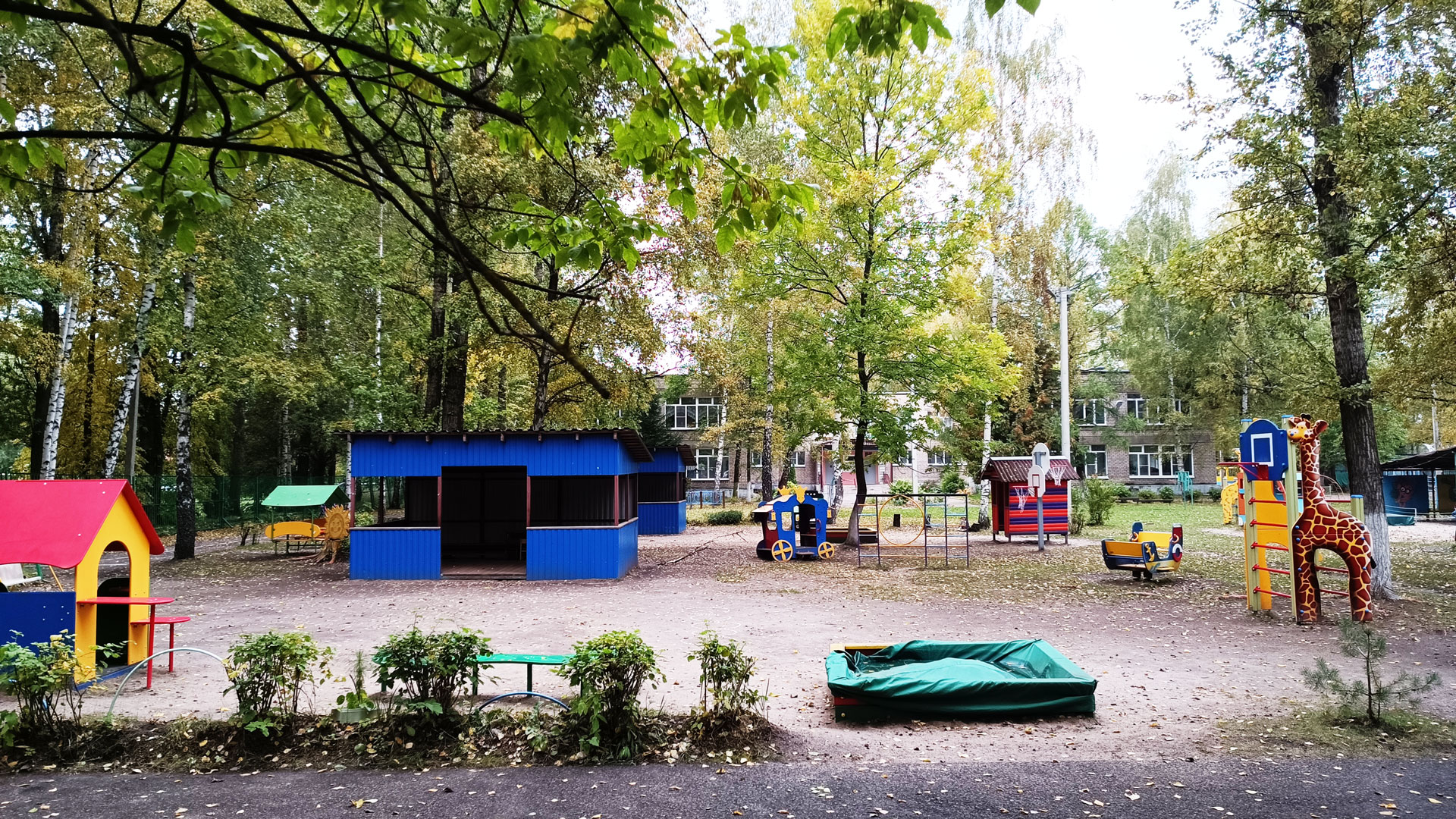 Детский сад 221 Ярославль: общий вид здания.
