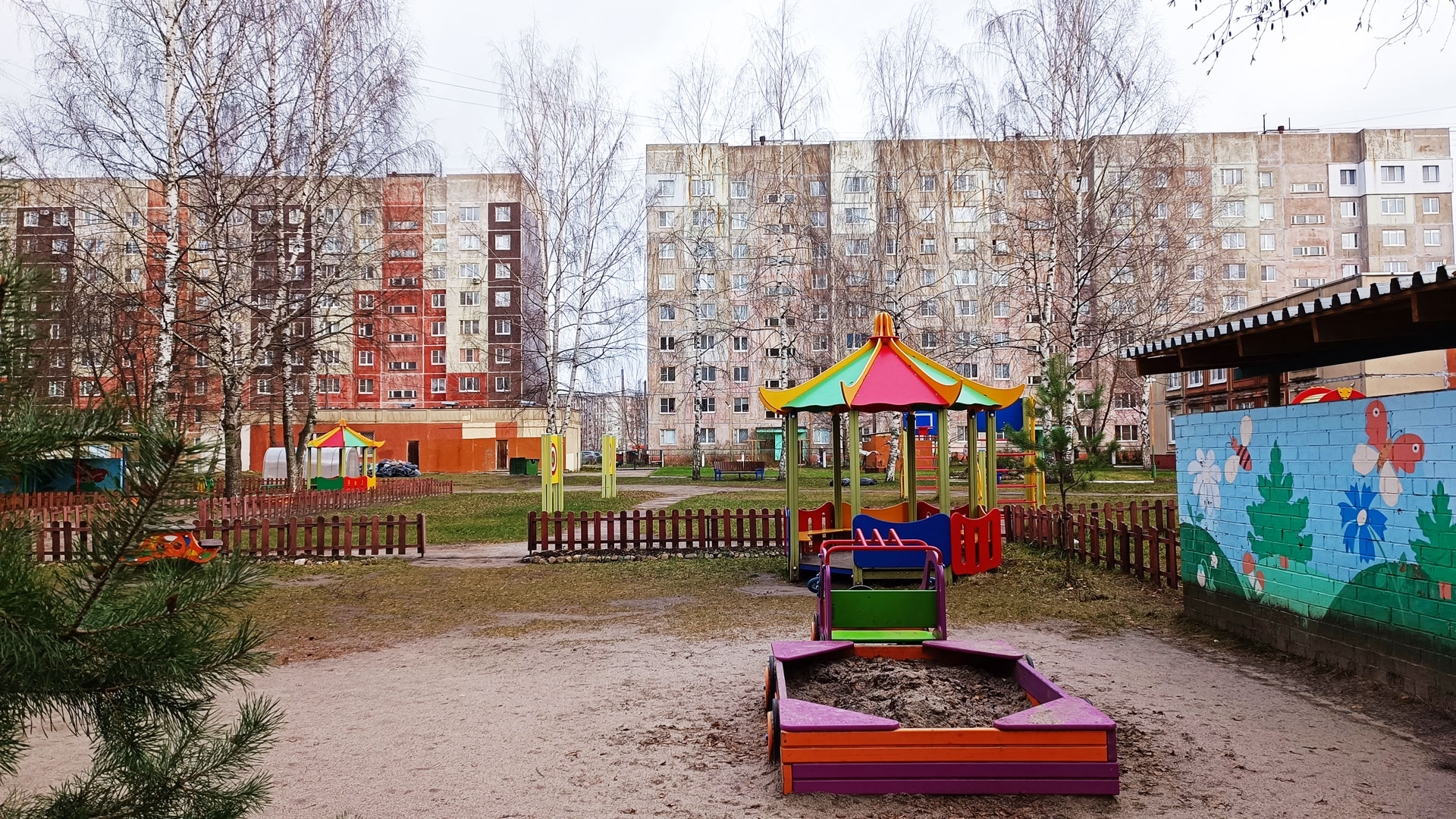 Детский сад 95 Ярославль: площадка для игровой деятельности. 
