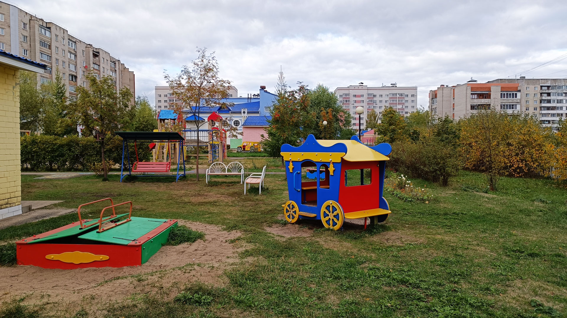 Детский сад 125 Ярославль: площадка для игровой деятельности.