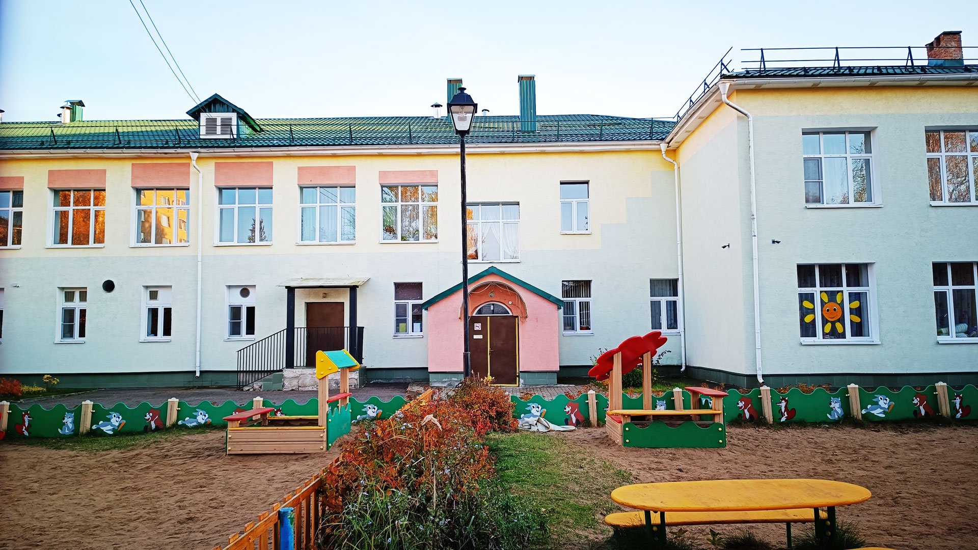 Детский сад 8 Ярославль: общий вид здания.