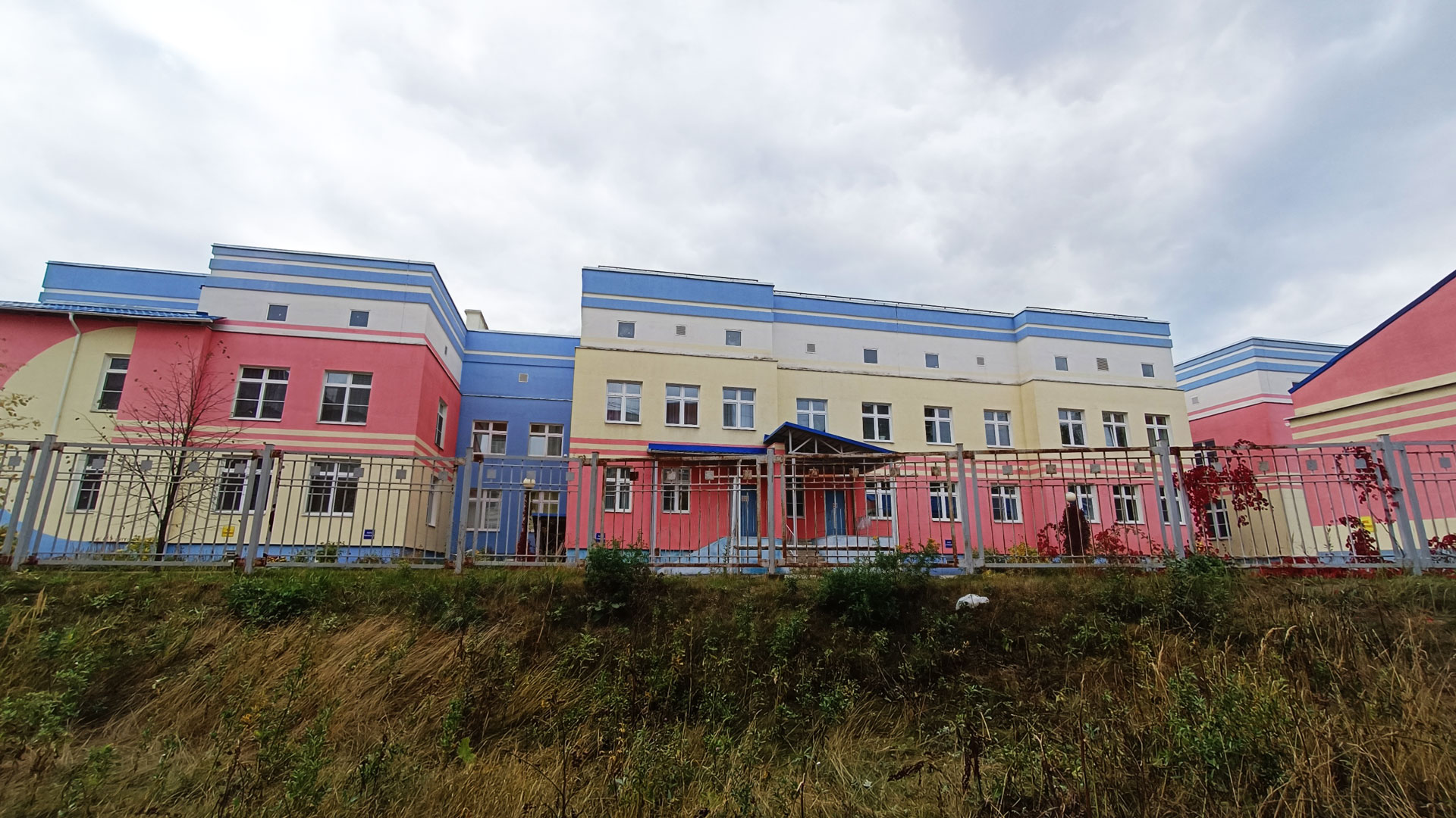 Детский сад 125 Ярославль: общий вид здания.