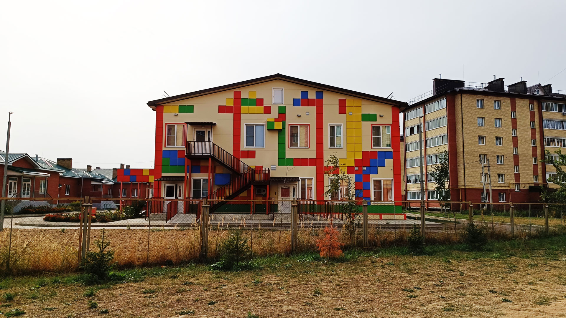Детский сад 3 Ивушка: общий вид здания.