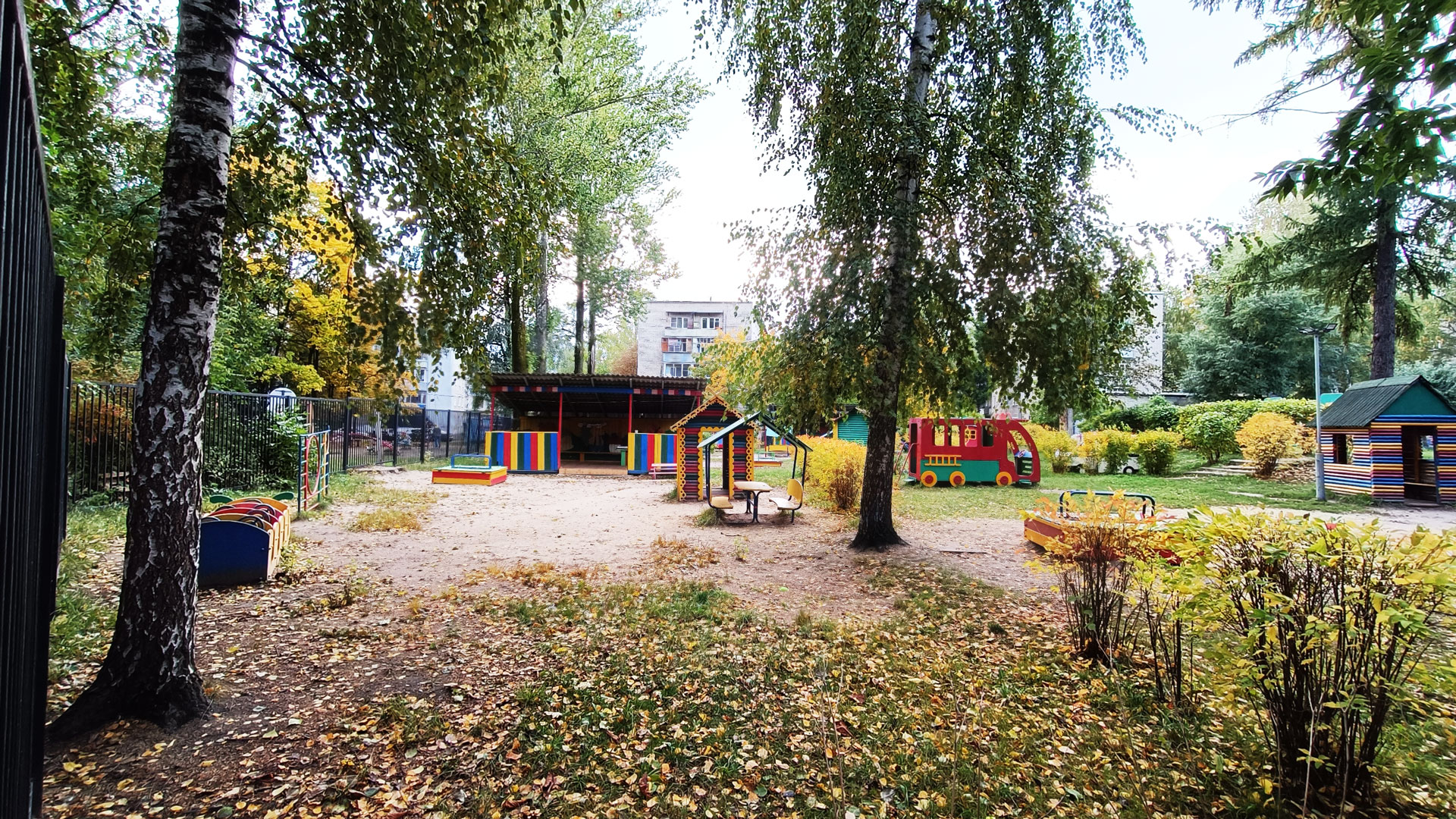 Детский сад 232 Ярославль: детская площадка для игр.
