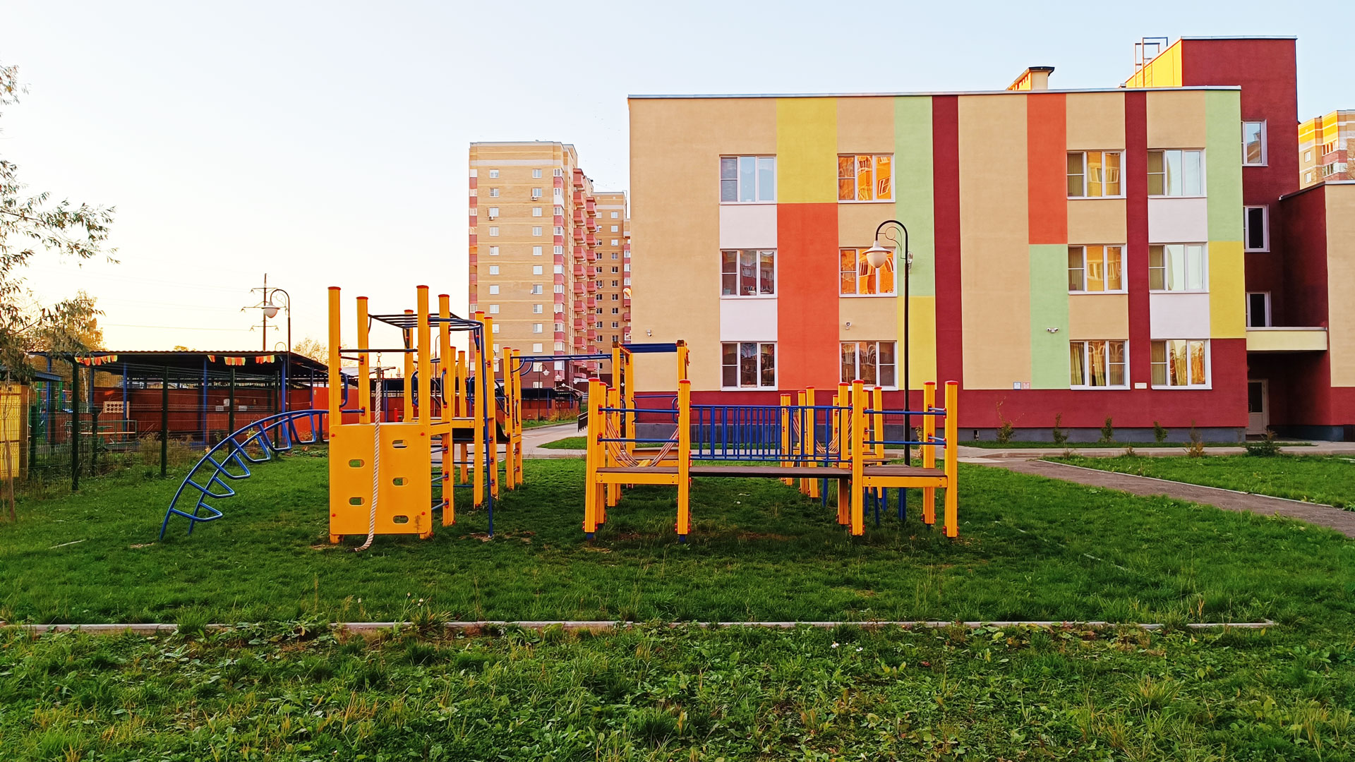 Детский сад 94 Ярославль: детский городок.