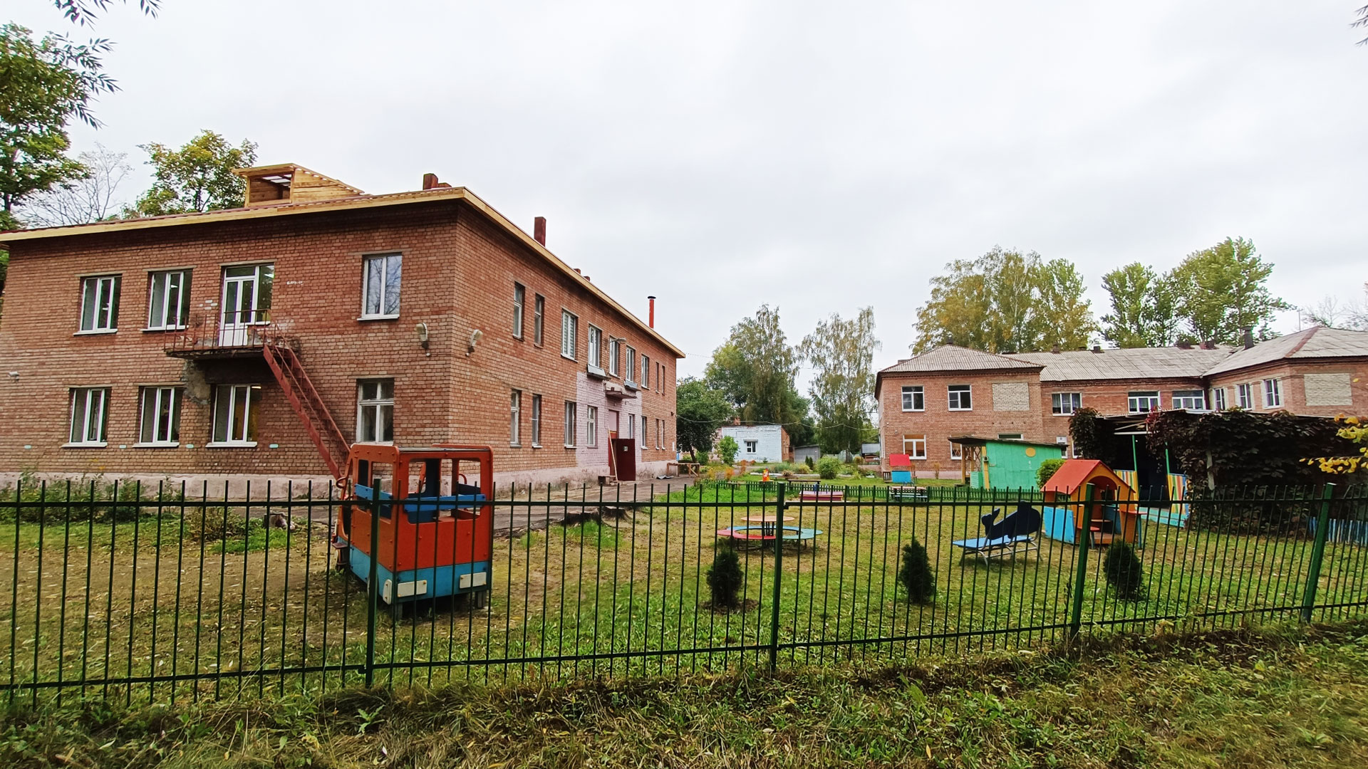 Детский сад 157 Ярославль: общий вид здания.