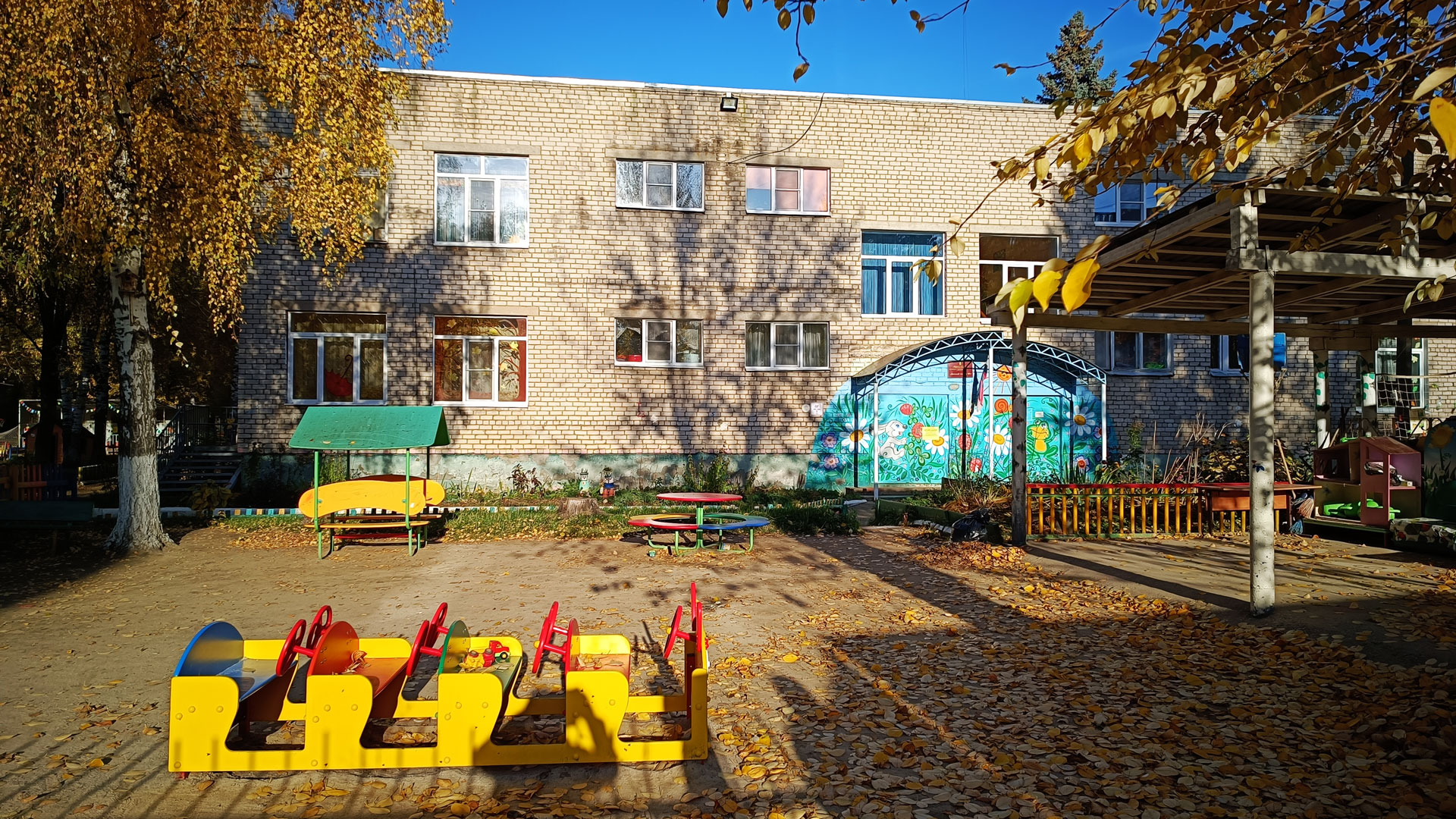 Детский сад 68 Ярославль: общий вид здания.