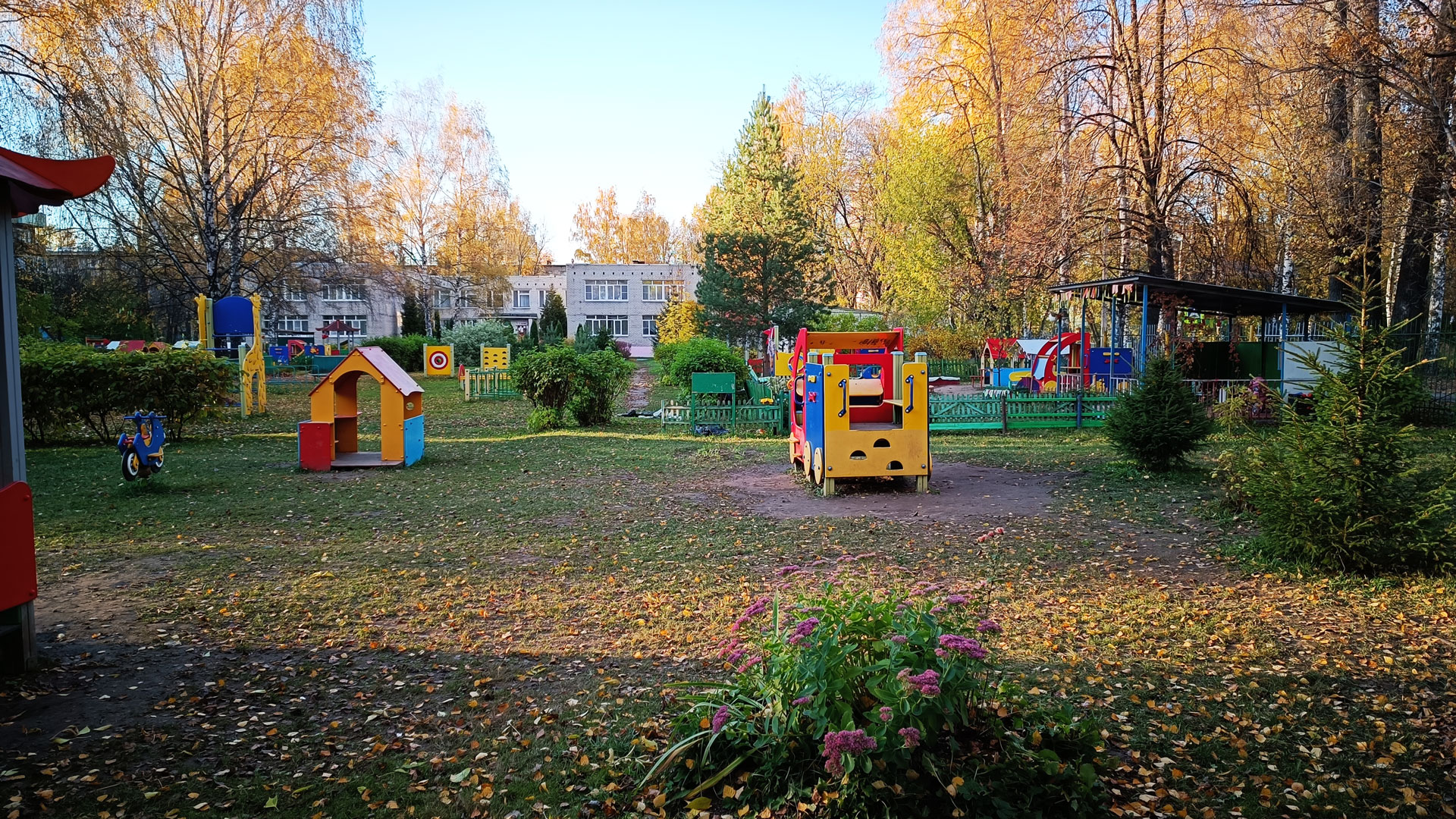 Детский сад 32 Ярославль: общий вид здания.