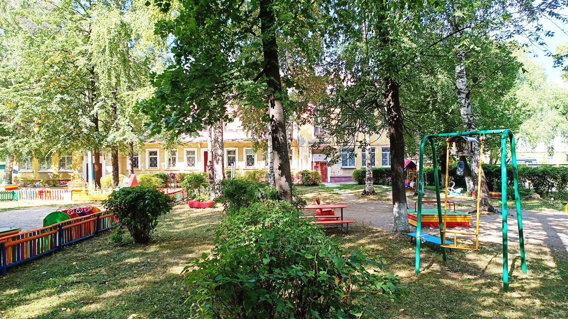 Детский сад 59 Ярославль: игровая площадка