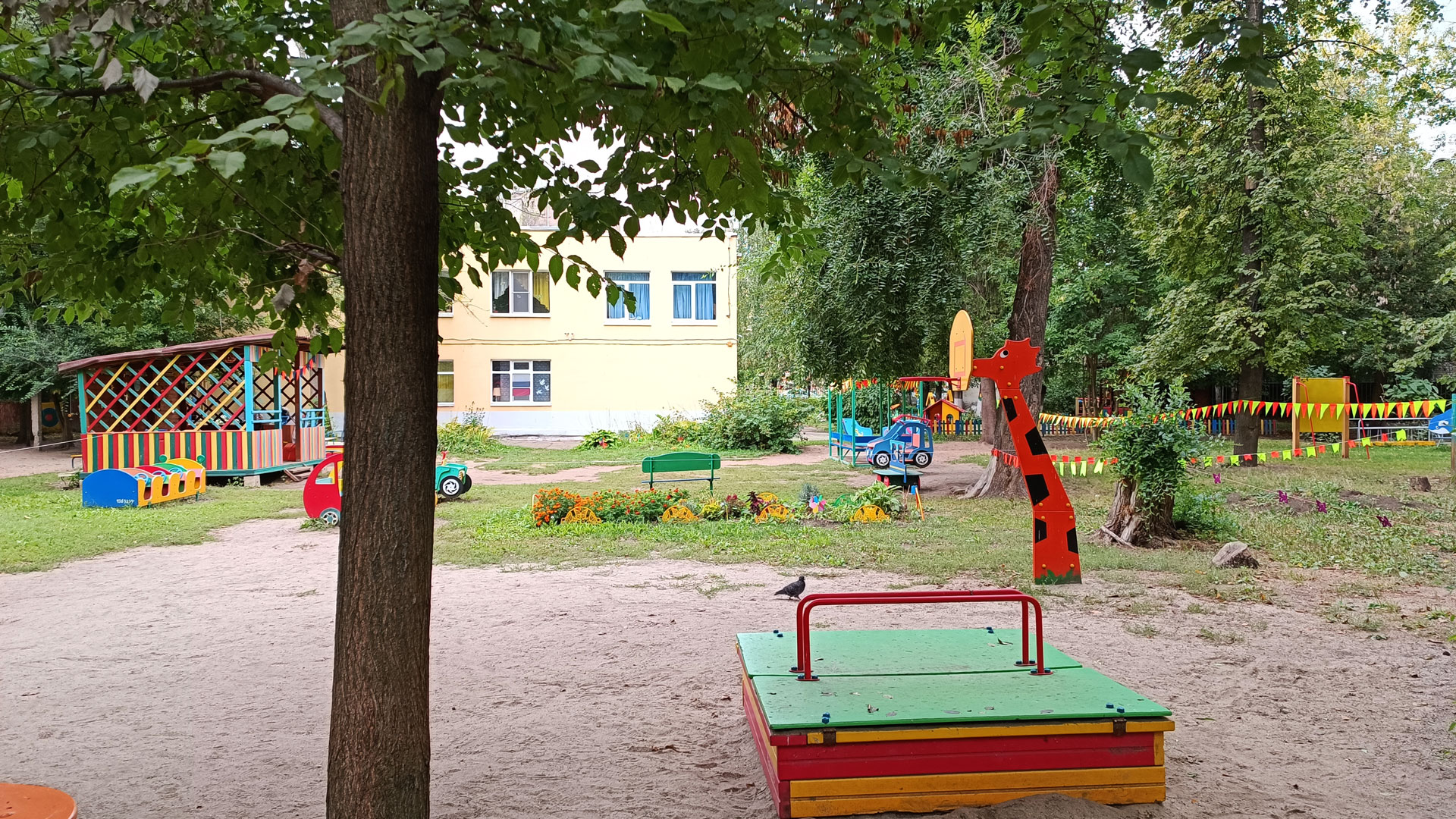 Детский сад 78 Ярославль: зона игровой территории.