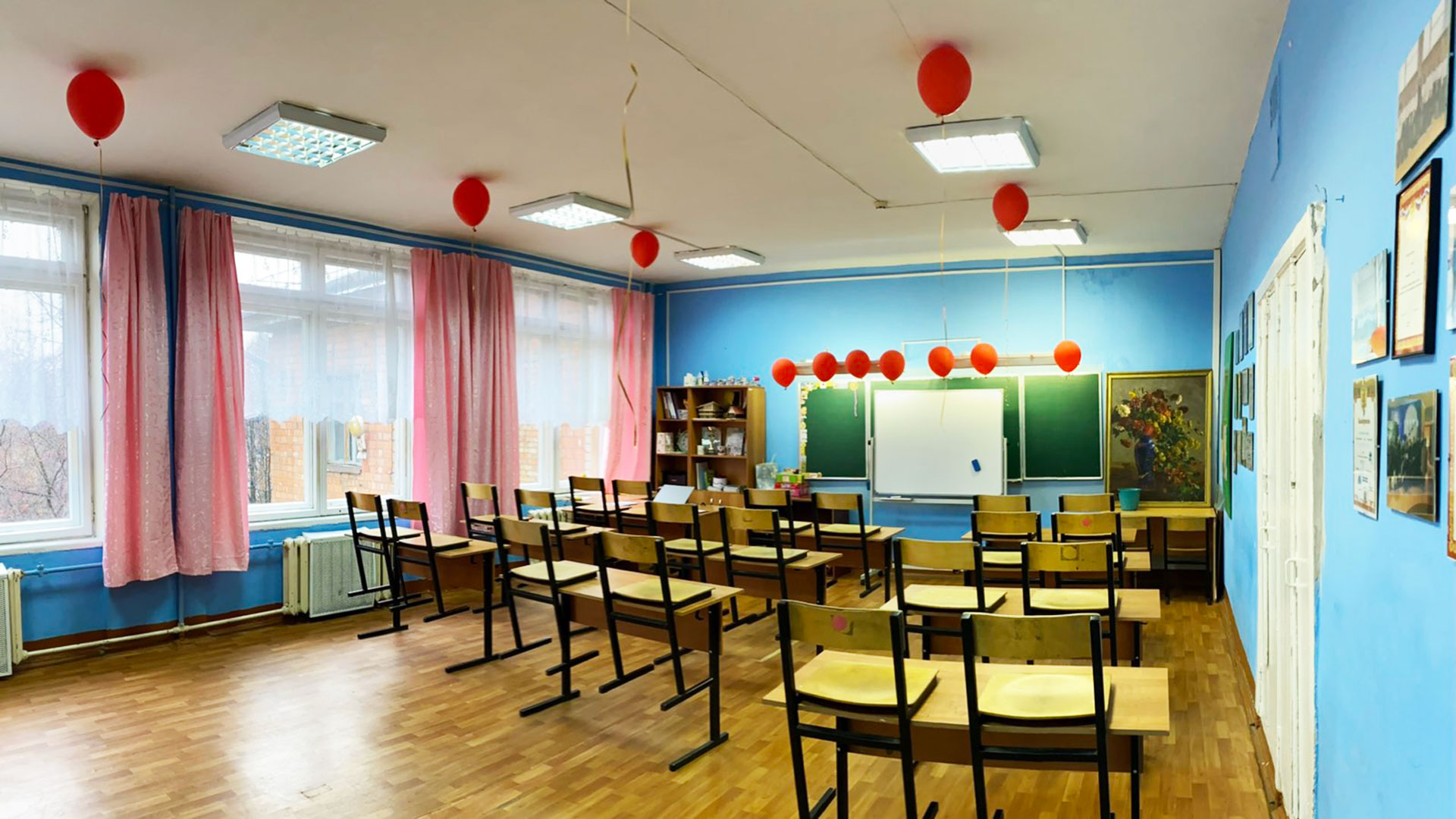 Санаторная школа-интернат 10 Ярославль: один из учебных классов.