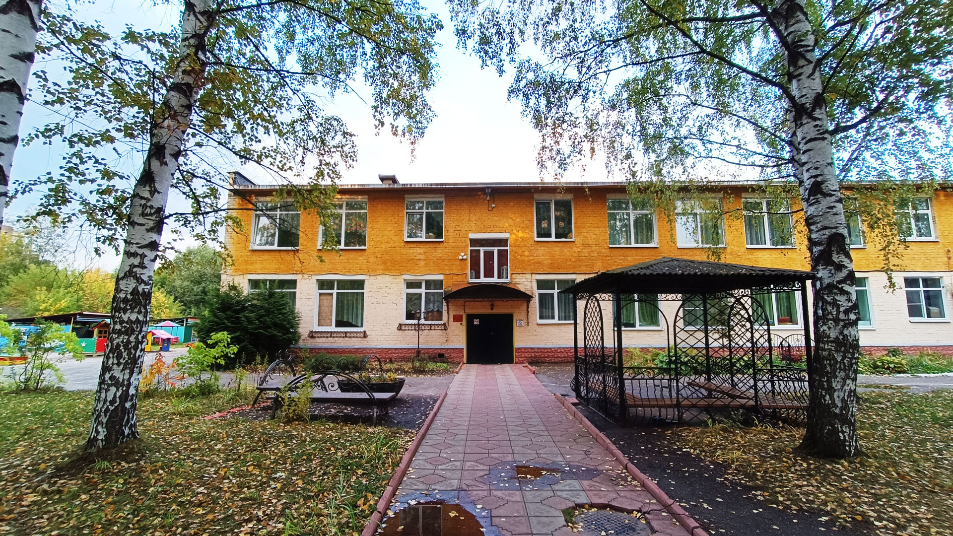 Детский сад 23 Ярославль: общий вид здания.