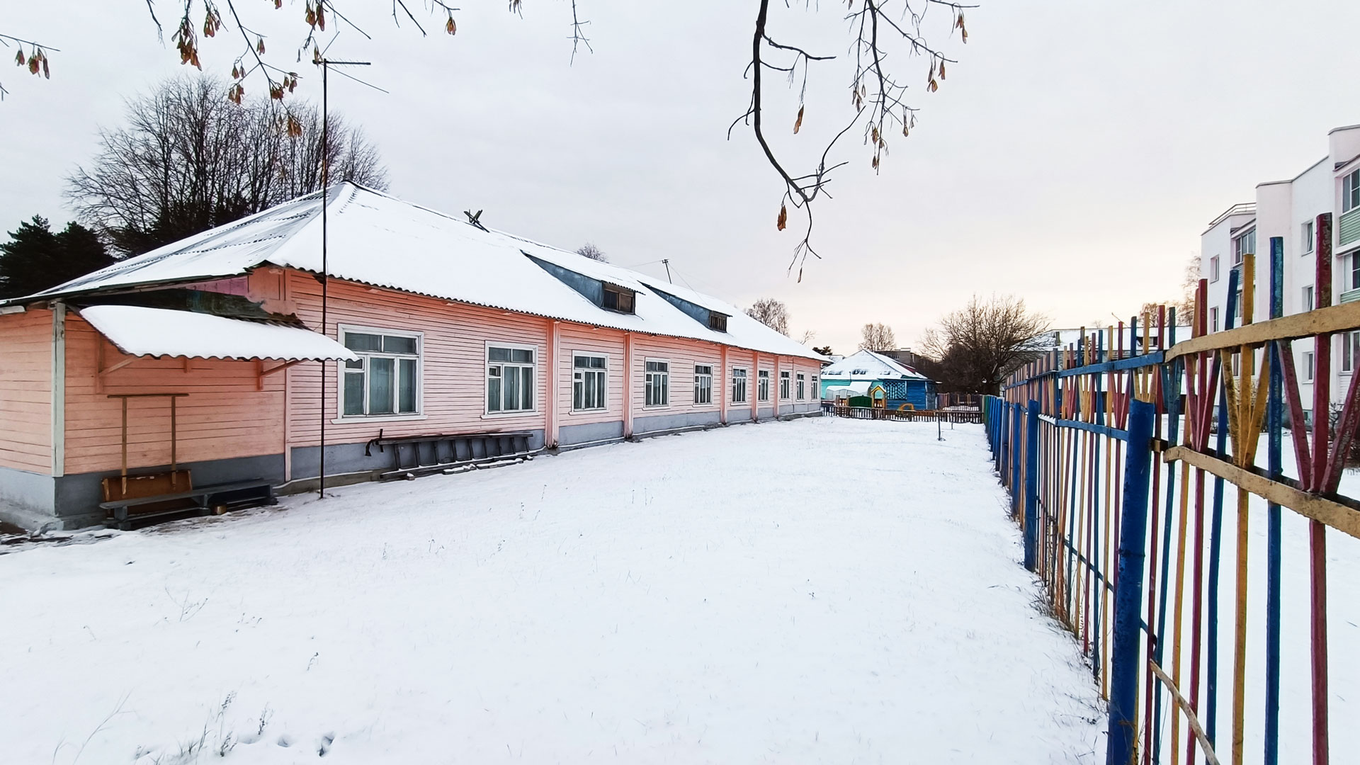 Детский сад 174 Ярославль: общий вид здания (Клубная, 10а).
