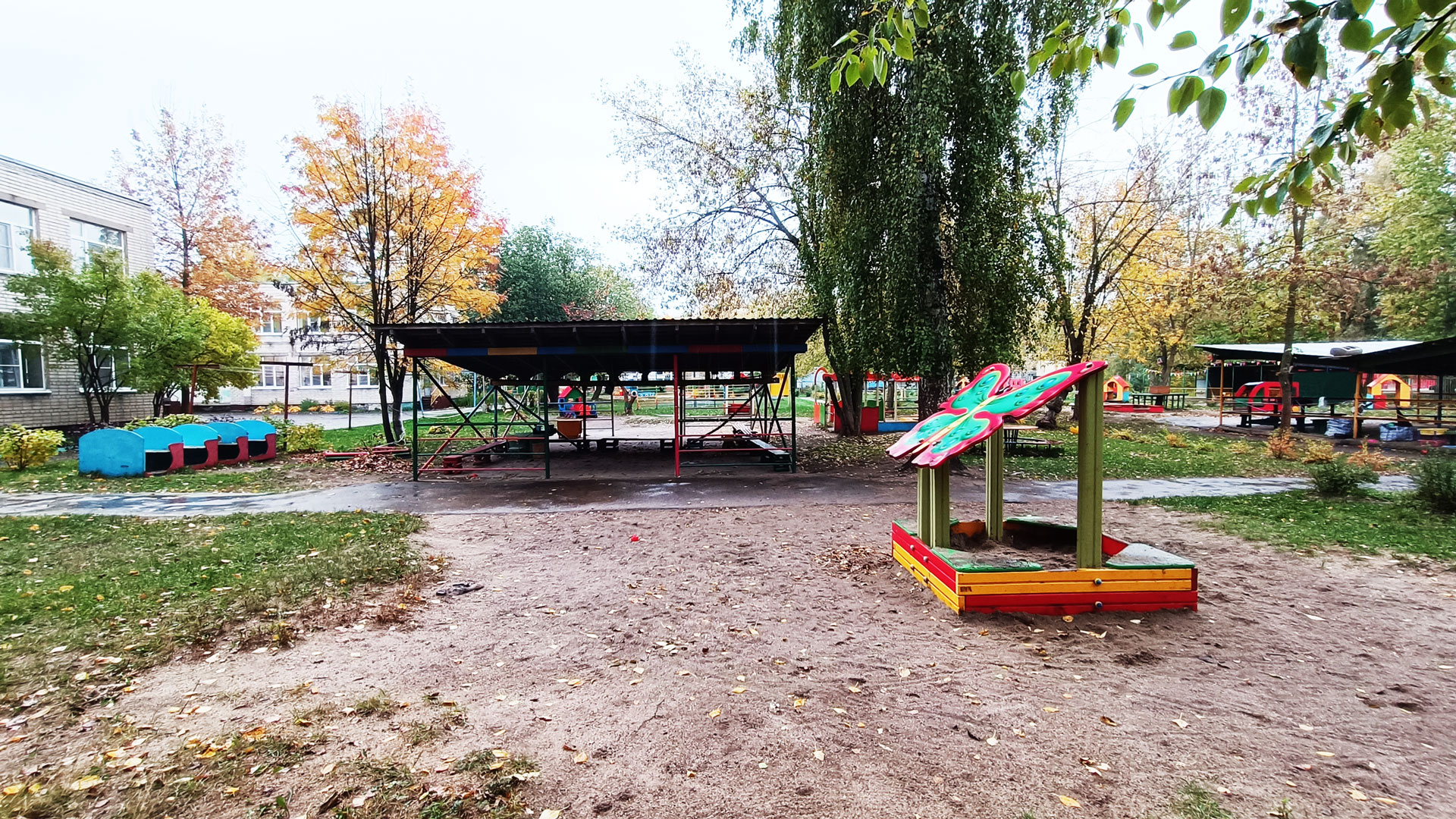 Детский сад 10 Ярославль: площадка для игр.
