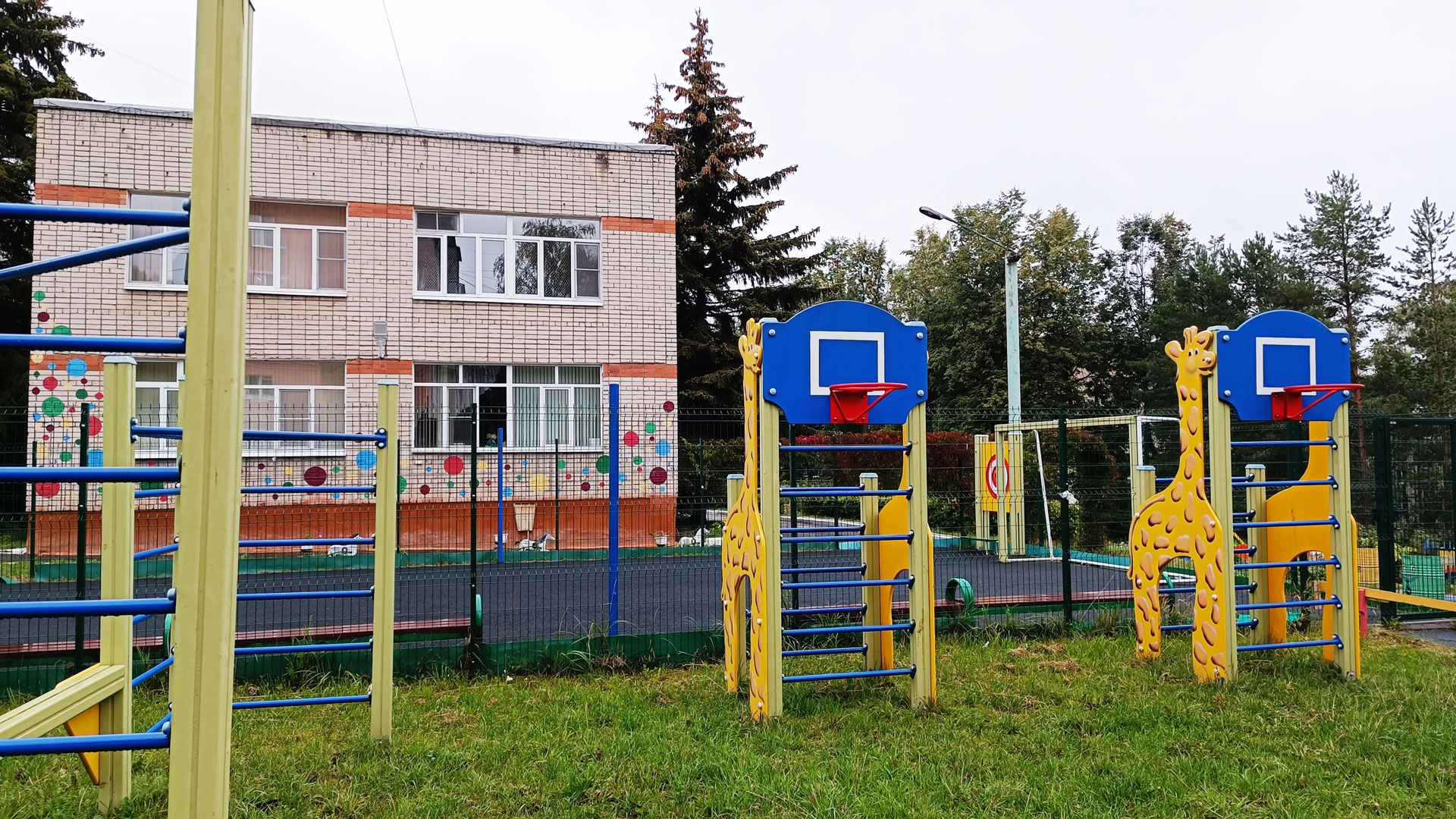 Детский сад 218 Ярославль: Писемского 50а, спортплощадка.