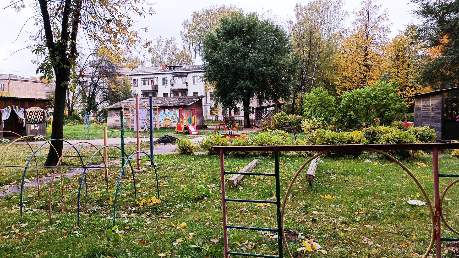 Детский сад 192 Ярославль: физкультурно-спортивная зона.