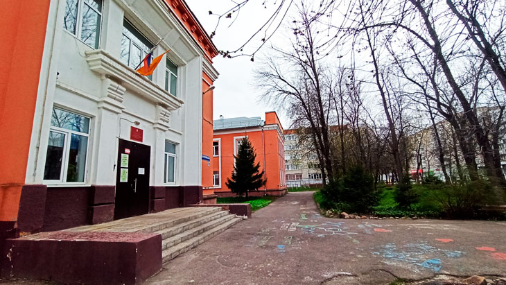 Общий вид Провинциального колледжа города Ярославля.