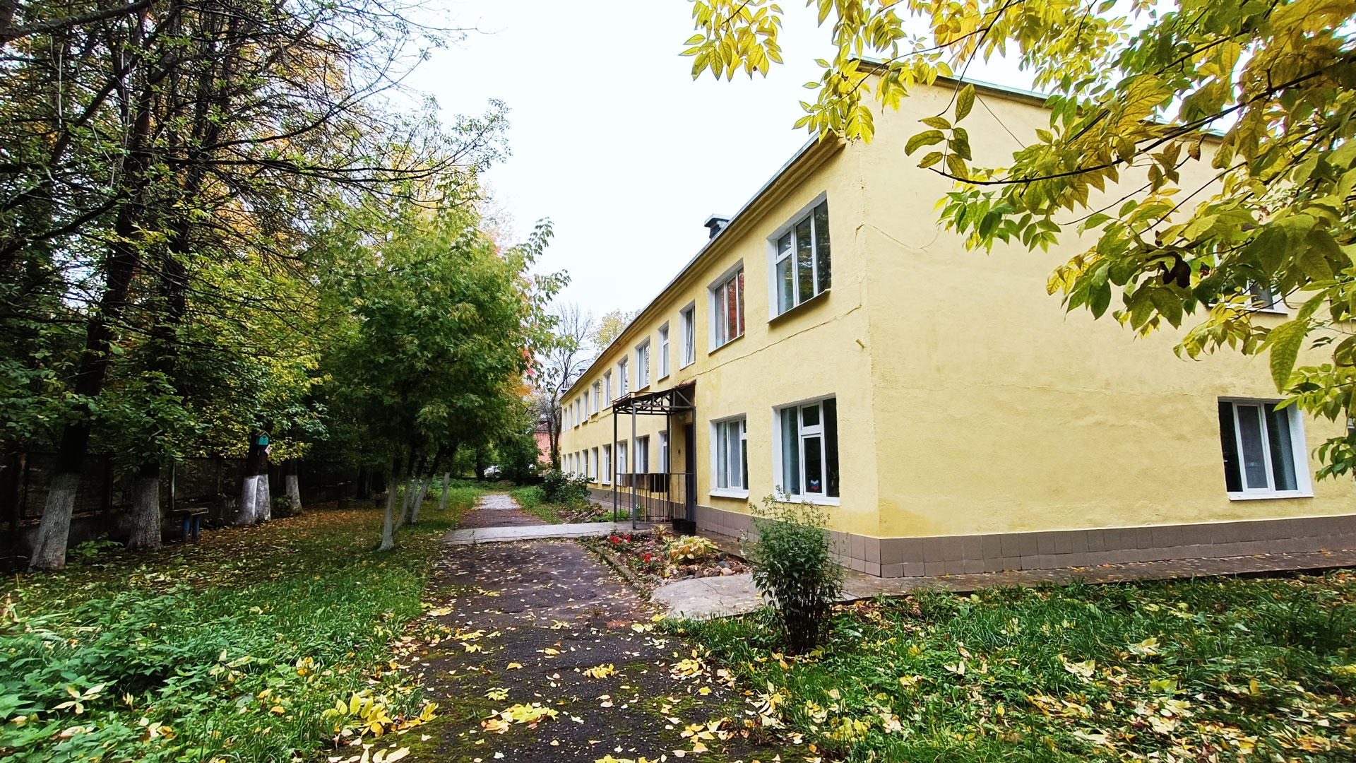 Детский сад 190 Ярославль: общий вид здания.